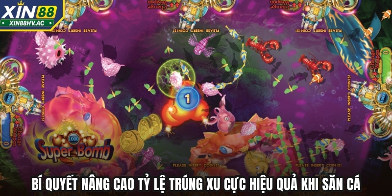 Bí quyết nâng cao tỷ lệ trúng xu cực hiệu quả khi săn cá